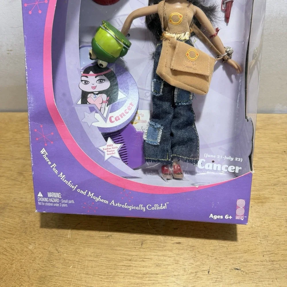 Zodiac Girlz Doll Cancer July 2003 3 Muses Vintage Y2K Fashion Doll 60004 NIB